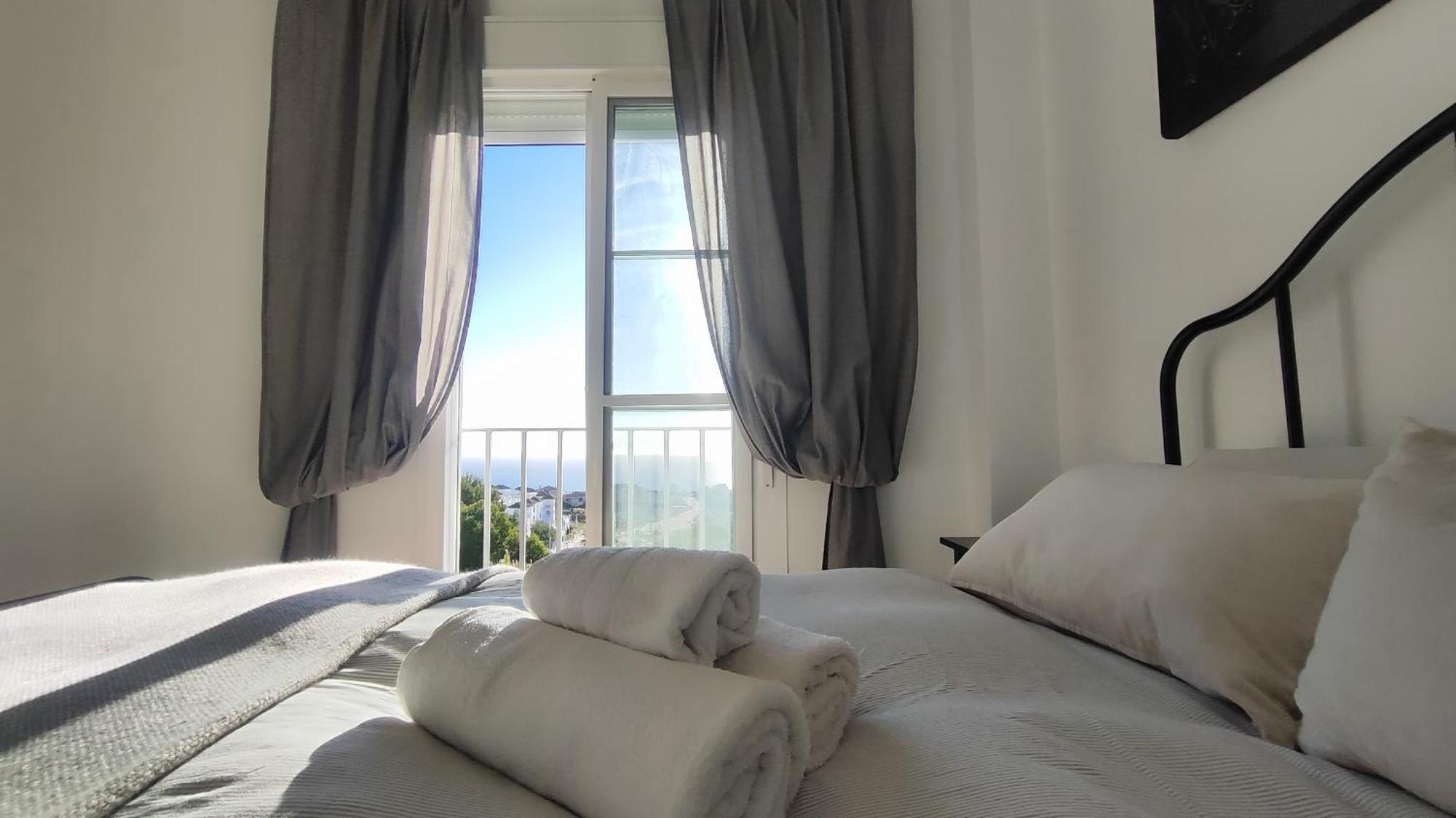 דירות מנילבה Atico Familiar Vistas Al Mar מראה חיצוני תמונה