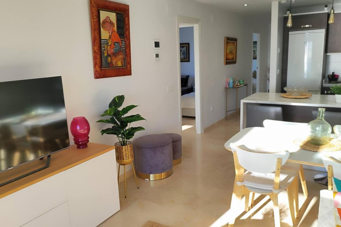 דירות מנילבה Atico Familiar Vistas Al Mar מראה חיצוני תמונה